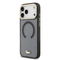 Lacoste PC/TPU Frosted Finish Gold Logo MagSafe Case for Apple iPhone 17 Pro Max