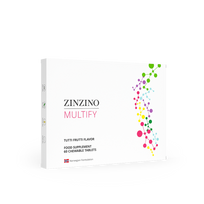 Zinzino Multify Multivitaminai vaikams Tutti frutti skonio, 60 kramtomų tablečių