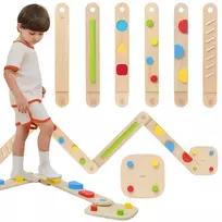 "VIGA" medinis modulinis pusiausvyros takelis Sensorinis takelis
