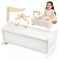 VIGA PolarB Medinė lėlių lovelė