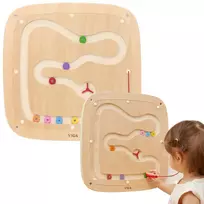 VIGA sensorinė medinė manipuliavimo lenta "Gravitational Flow
