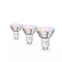 Philips Hue Essential älykohdelamppu, White and color ambiance, GU10, 345 lm, 3-pack