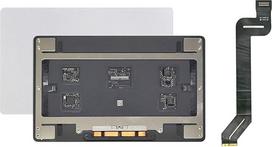 "ICTION" pakaitinis "MacBook Pro Retina" 15" A1707 (2016 m. pabaiga / 2017 m. vidurys) sidabrinės spalvos manipuliatorius su kabeliu