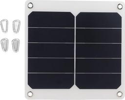 Die Solarmodule mit hoher Umwandlungseffizienz von 15 W versorgen die Bank für Aktivitäten im Freien, USB-Ausgangsschnittstelle, 11,1 oz