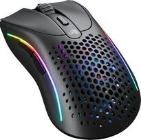 Glorious Gaming Model D 2 Wireless Gaming Mouse - superleicht 66g, bis zu 210h Batterie, 26K opt. Jutiklis, 6 programos. Tasten, 80 Millionen Klicks, FPS, MMO, MOBA - Mattschwarz