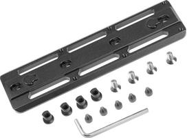 SUNWAYFOTO "Keymod" ir "Arca Rail" laikiklio adapterio priedai trikojui iš aliuminio (140 mm)