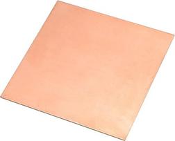 WUDOLI plokščias metalo lakštas 1 gabalas 99,9 % vario lakštas Gryno vario tabletės "pasidaryk pats" medžiaga pramoniniam pelėsiui ar metalo menui 150 x 150 mm kvadratinės medžiagos (dydis : 3 mm)