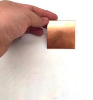 WUDOLI plokščias vario lakštas, 2,5 mm, 3 mm, 4 mm, 5 mm x 100 mm x 100 mm, T2 storis, vario plokštė, CNC rėmo modelio formos kvadratinės medžiagos (dydis : 5 mm, spalva : 100x100 mm)
