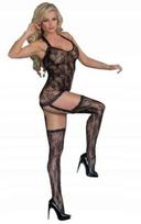 Viso kūno kojinė Softline Collection Crazy, S/L, juoda, S/L