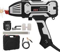 "FormiPow" nešiojamasis rankinis suvirinimo aparatas 220 V, ARC elektrodų suvirinimo aparatas su IGBT inverteriu, lazerinis suvirinimo pistoletas suvirinimo strypams 3/32-1/8 (2,5-3,2 mm), lankinio suvirinimo aparatas (pilkas)