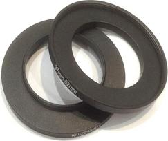 2 x Metalinis 37-52mm fotoaparato objektyvas žingsnis aukštyn žiedai adapteris D-SLR vaizdo jungtis dydis 37mm iki 52mm filtro apskritimo varžtai Nuotraukų plėvelės saugiklis fokusavimo jungtis 37-52 Nuotraukų dalys Priedai