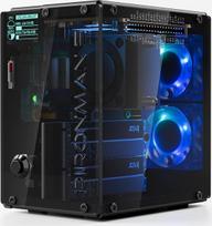 Pironman 5-MAX Dual NVMe M.2 SSD PCIe Case for Raspberry Pi 5 NAS RAID 0/1 AI Accelerator Hailo-8L PWM Tower Cooler + Dual RGB Fan 0.96 Inch OLED Module Secure Shut-Off HDMI (RPI5 neįtrauktas)