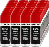 TECPO 36 x Silikono purškiklis 400 ml Lubrikantas Lubrikantas Atpalaiduojamoji priemonė Lubrikantas Purškiamasis purškiklis Protektorius Priežiūra