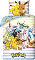 Vaikiškas patalynės komplektas Pokemon, 140x200, 2 dalių
