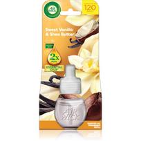 Air Wick Essential Oils Sweet Vanilla & Shea Butter elektrinio difuzoriaus užpildas 19 ml
