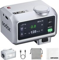 "Godox iT30Pro S IT30ProS" TTL blykstė ir blykstės paleidiklis "Sony iT30Pro-S" 2.4G mini fotoaparato blykstė HSS 7.4V/900mAh su jutikliniu ekranu, skirta "Sony α77II α99 α77 DSC-RX10 α6000 α7R α350 α7RII (sidabrinė)