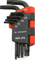 Facom FCM89RJP6 89R.JP6 10-40 mm šešiakampių raktų rinkinys su ilgu rezistoriumi (6 dalys)