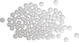 HKVTVCYPYA 5000 Stück 6 mm Delrin Polyoxymethylen POM/Celcon Vollkunststoffkugeln for Kugelhähne und Lager mit geringer Belastung