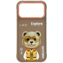 Nimmy Cool AND Cute 2.0 Bear Case for iPhone 17 Pro Max in beige