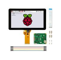 Lietimui jautrus ekranas RPI Official -  LCD IPS 7'' 800x480px DSI Raspberry Pi 4B/3B+/3B/2B