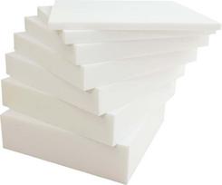 Didelio tankio 50D putplasčio lakštas, skirtas apmušalams, pagalvėlėms, sofoms, lovoms, kemperiams, vidaus ir lauko apmušalams, "pasidaryk pats" projektams (60 x 50 x 10 cm) - tvirta atrama