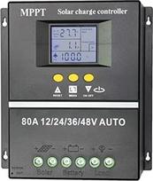 HXYIYYG įkrovos valdiklis, saulės valdiklis MPPT 60A 80A 100A Saulės PV reguliatorius 12V 24V 36V 48V Automatinis saulės įkrovos valdiklis Saulės PV akumuliatorius (srovė: 100A, vardinė įtampa: 12V, 24V, 36V, 48V