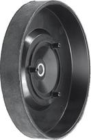 Originalus "Einhell" odos šlifavimo diskas (šlapiojo šlifuoklio priedai, tinka "Einhell" šlapiajam šlifuokliui TC-WG 200, skersmuo 180 mm x 30 mm, įsiurbimo skersmuo 12,7 mm, iki maks. 110 min-1)