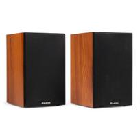 „Audizio KS02“ aktyvių lentyninių garsiakalbių komplektas, 80 W, BT, mediena