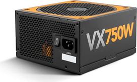 NOX Urano VX 750W Bronze Edition 750W ATX Black, Orange maitinimo blokas - maitinimo blokai (750 W, 200 - 240, 47 - 63, Active, 130 W, 744 W)