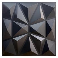 30x30cm Sienų renovacija 3D sienų panelės lipdukas meno plytelės kambarys vonios kambarys lubos sienų panelės forma vonios kambarys virtuvės dekoras apsaugoti matinė juoda spalva