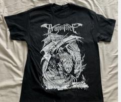 Dragonforce Europos turas 2024 Juodi marškinėliai Visų dydžių S-4XL 3XL