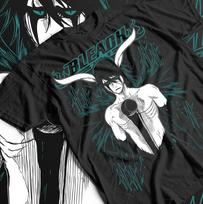Ulquiorra Bleach Marškinėliai, Anime Siaubo Marškinėliai, Ichigo Kurosaki Marškinėliai, Manga Unisex M