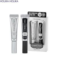 HOLIKA HOLIKA blakstienų koreguojantis priežiūros rinkinys 01 Esminis serumas+02 Juodas serumas
