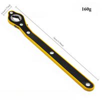 Raktas su terkšle automatiniam darbą taupančiam domkratui, raktas padangų domkratui nuimti, kryžminis raktas automobiliui, svirtis 1pc One character st