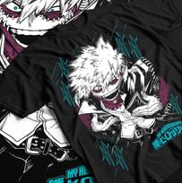 Dabi marškinėliai Toya Todoroki Mergaitė Anime Boku No Hero Academia Dovana Marškinėliai Visų dydžių L