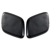 2 vnt. Žibintų Plovimo Purkštukų Dangteliai Priekinio Buferio Dalis VW GOLF Mk4 1997 - 2006 1J0955110A Automobilio Stilius juoda