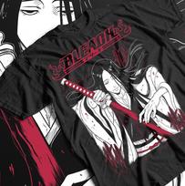 Bleach Anime Marškinėliai, Zaraki Kenpachi Marškinėliai, Unisex Medvilninis Viršus, Manga Dovana Marškinėliai L
