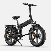 ENGWE Engine X Elektrinis dviratis 48V 13AH Baterija, 250W Variklis, 25km/h Greitis, 120km Nuvažiuojamas atstumas, 20*4.0 Colių Plačios padangos Suaugusiųjų Sulankstomas E-dviratis 48V 13AH juoda