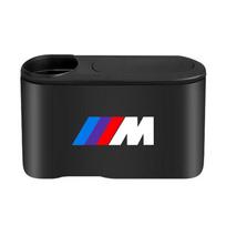 Trash Can Auto Emblem Garbage Box Bin Storage Car Accessories For BMW M E34 E36 E60 E90 E46 E39 E70 F10 F20 F30 X5 X6 X1 M3 M5 M6 E71 F01 F02 F87