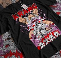TMNT - Teenage Mutant Ninja Turtles - Krang - Adult T-Shirt L