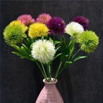 5/10Pcs Dandelion Artificial Flowers Fake Dandelions Bouquet Home Vase Room Garden Decoration Simulation Plants Wedding Decor 5pcs