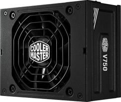 "Cooler Master V750 SFX Gold ATX 3.1 EU Plug" - 750 W "80 Plus Gold" kompiuterio maitinimo šaltinis, visiškai modulinis maitinimo šaltinis, SFF/mini-ITX maitinimo šaltinis, 92 mm FDB ventiliatorius, "PCIe 5.1" kabelis, SFX ir ATX laikiklis - juodas