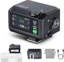 "Godox iT30Pro" kišeninė blykstė "Nikon Canon Sony", jutiklinis ekranas, įmontuota baterija ir difuzorius, GN15, TTL, 1,5 s recirkuliacija, 2,4G X belaidis ryšys, 1/8000 HSS, USB įkrovimas, greito tvirtinimo kojelės dizainas (iT30Pro F