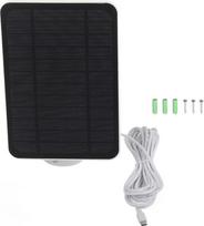 Mtlavishness 4W 5V Solar panel für Sicherheits kameras Hoch effizienter mono kristalliner Silizium IP65 mit 360-Grad-Halterung für den Außenbereich Kompatibilus su Arlo-Kameras (Weiß)