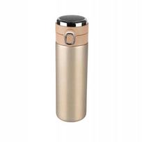 Termo puodelis su led termometru Altom Design, 420 ml, auksinis