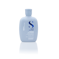 Alfaparf Semi Di Lino Sun Thickening Low šampūnas ploniems, laiko paveiktiems plaukams 250 ml.