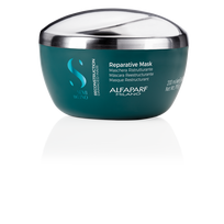 AlfaParf Milano Semi Di Lino Reparative plaukų kaukė pažeistiems plaukams, 200 ml.