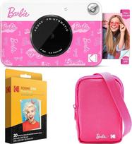 "Kodak x Barbie Printomatic" spalvoto skaitmeninio fotoaparato "Barbie" pradinis rinkinys (Signature Style) + "Barbie" fotoaparato dėklas + cinko popierius (20 lapų)