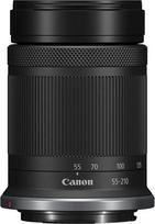 "Canon" RF-S55-210mm F5-7.1 is STM, skirtas "Canon" APS-C beveidrodžiams fotoaparatams su RF laikikliu, teleobjektyvo priartinimas, kompaktiškas, lengvas, optinis vaizdo stabilizavimas, skirtas kraštovaizdžio, portreto ir kelionių nuotraukoms / vaizdo įra