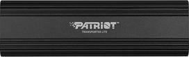 "Patriot Transporter Lite" 512GB C tipo USB 3.2 Gen 2 išorinis nešiojamasis SSD juodas - Nuoseklusis skaitymas: iki 1000MB/s ir nuoseklusis įrašymas: iki 1000MB/s - Išorinis SSD diskas -